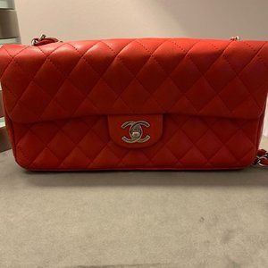 Chanel red handbag